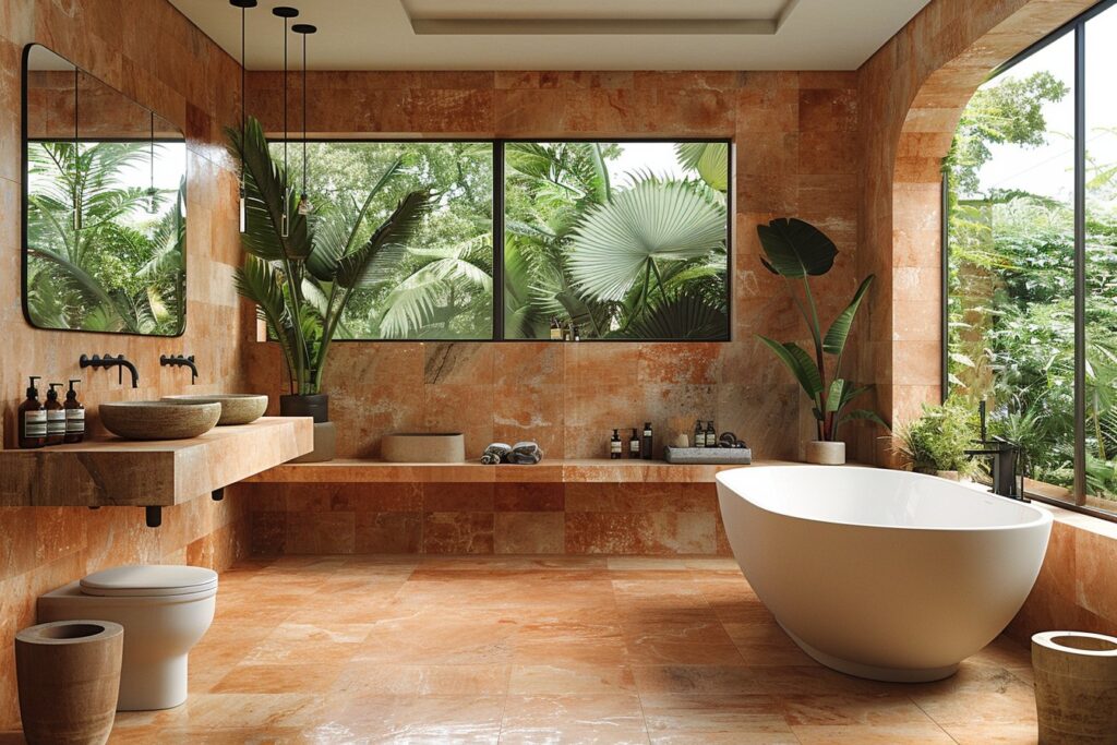 La salle de bain terracotta : tendance 2024 pour métamorphoser votre espace