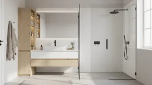 optimiser salle de bain scandinave